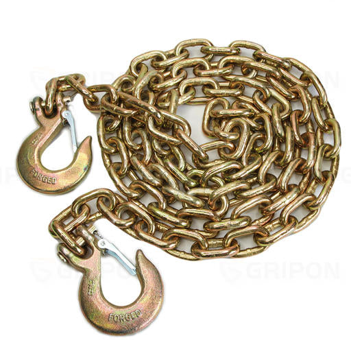 3/8" x 10ft G70 Binder Chain (Two Slip Hook End)