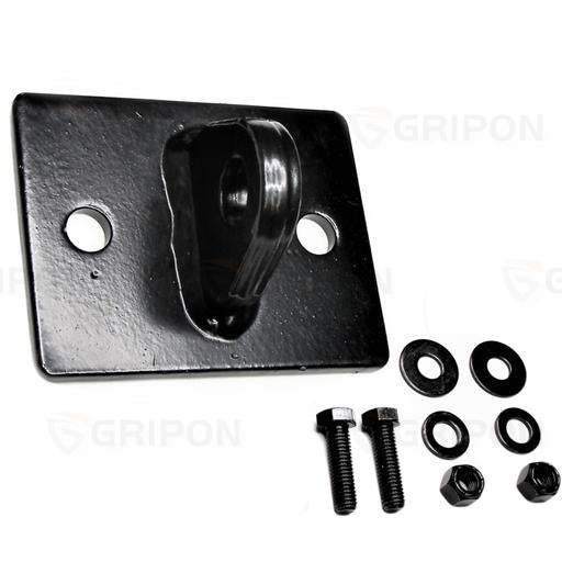 Clevis Mount - Accepts 1/2in Shackle (Full Black)