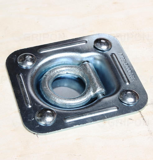 GRIPON 8x Recessed Tie Down D Rings Cargo Quad Trailer Van Anchor - Foto 4