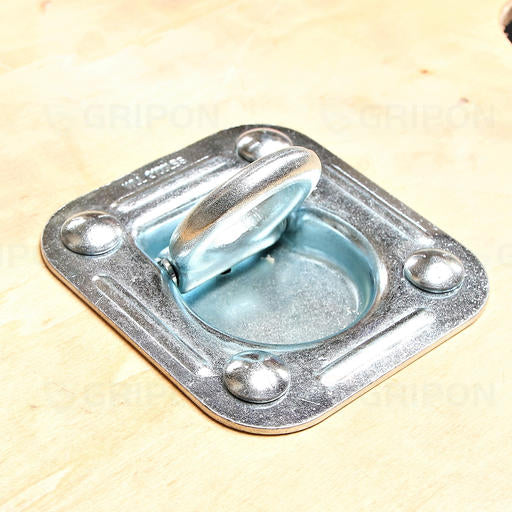 Recessed Tie Down Anchor with Heavy Backer Plate