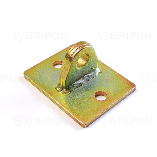 Clevis Mount with Backer Plate - Accepts 1/2inch Shackle